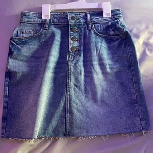Old Navy Mid Jean Skirt